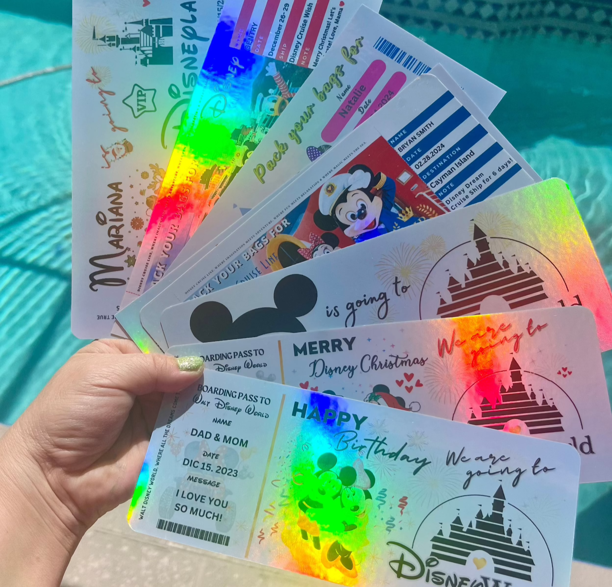 Premium Holographic Magical Surprise Ticket — by Gear Craft Shop