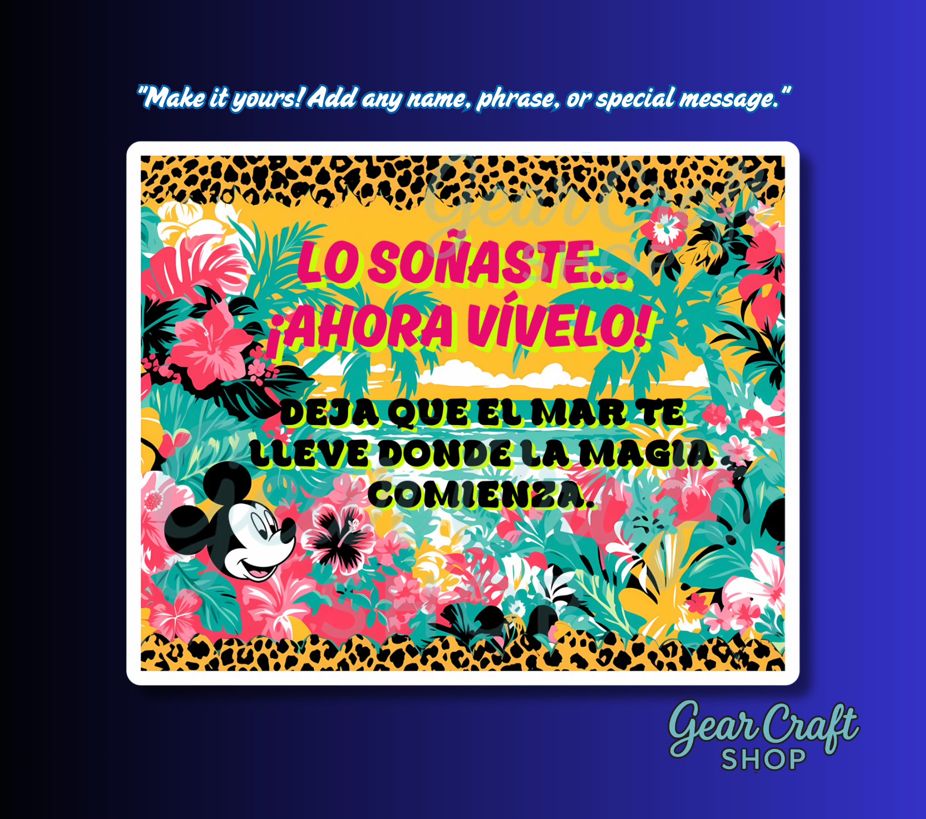 Tropical Cruise Memories Magnets — by Gear Craft Shop