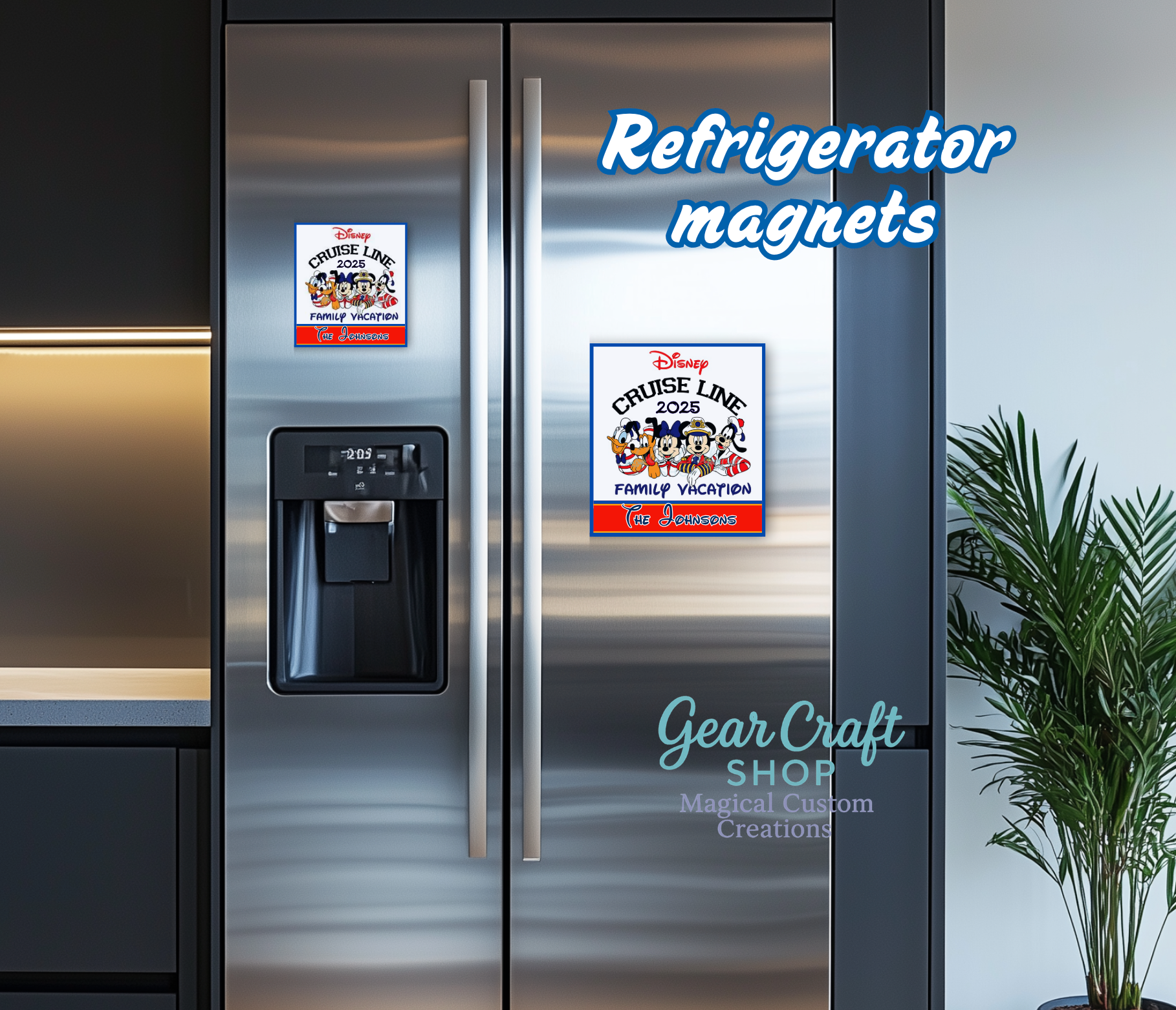 Friends Cruise Name Magnet — by Gear Craft Shop