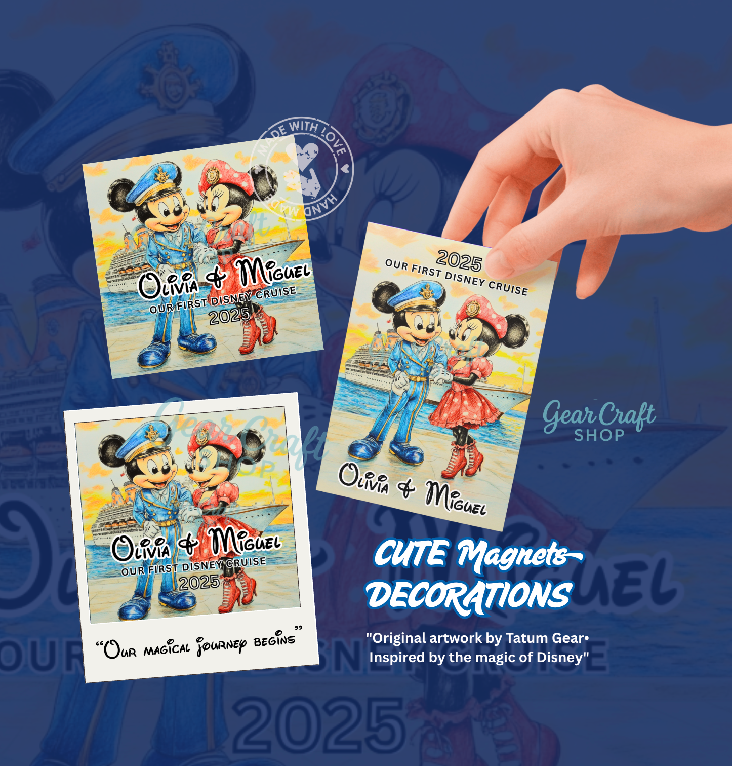 Personalized Cruise Door Magnets — by Gear Craft Shop