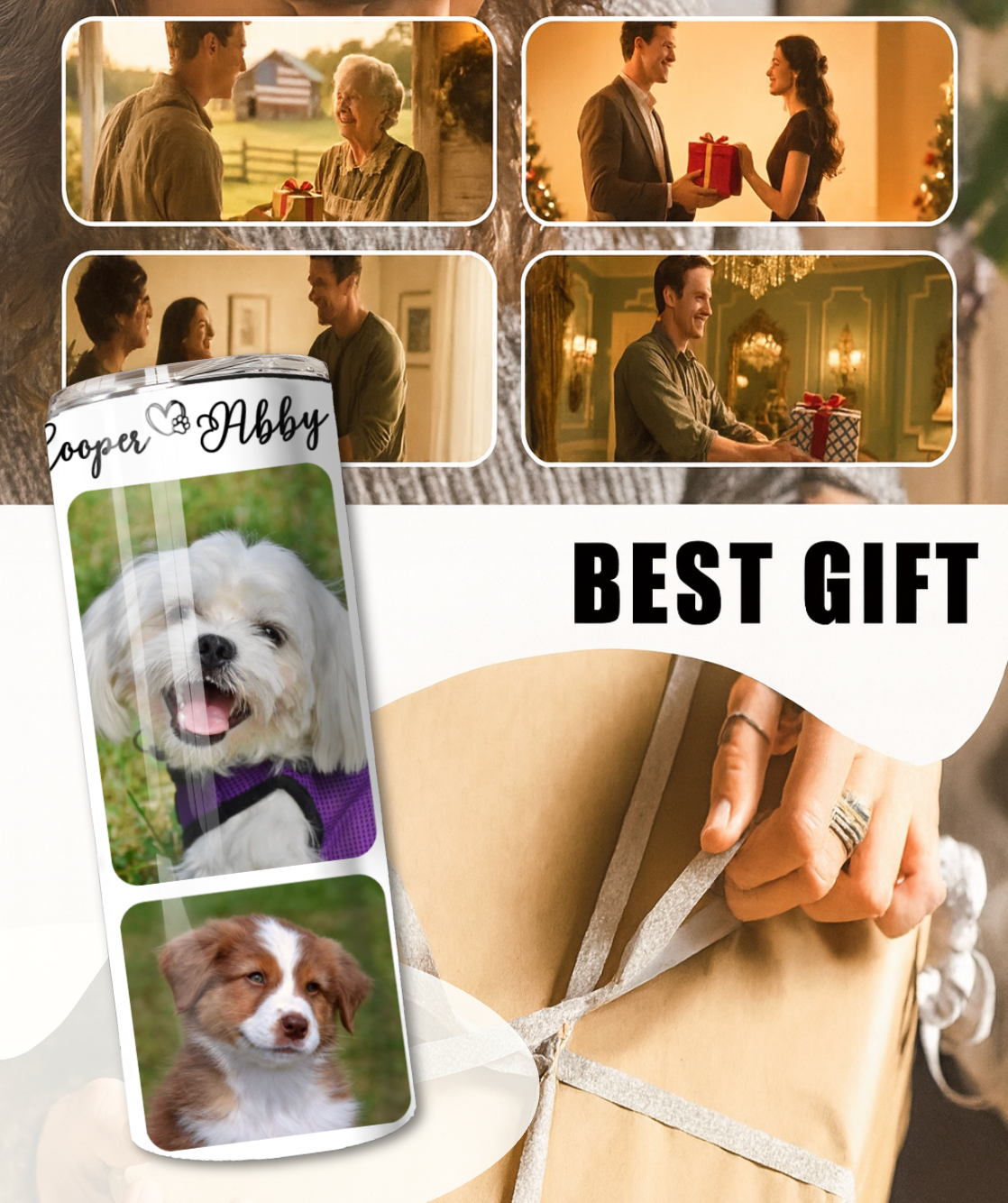 6 Collage Picture Tumbler – Best Gift Ever! 🎁