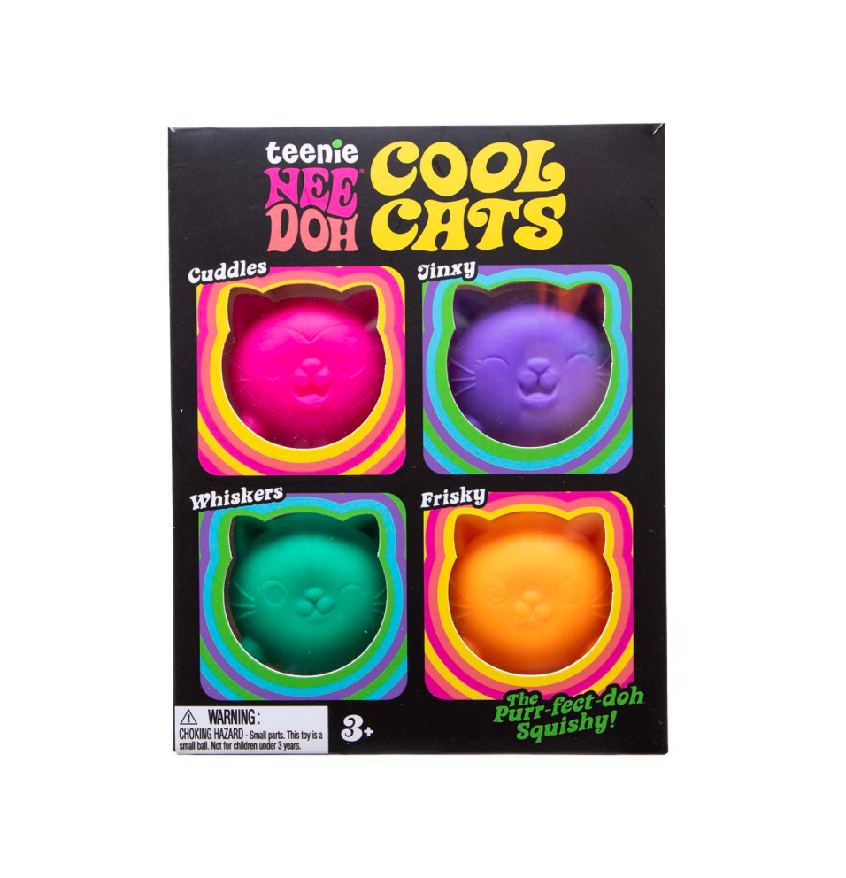 NeeDoh Teenie Cool Kittens Multipack
