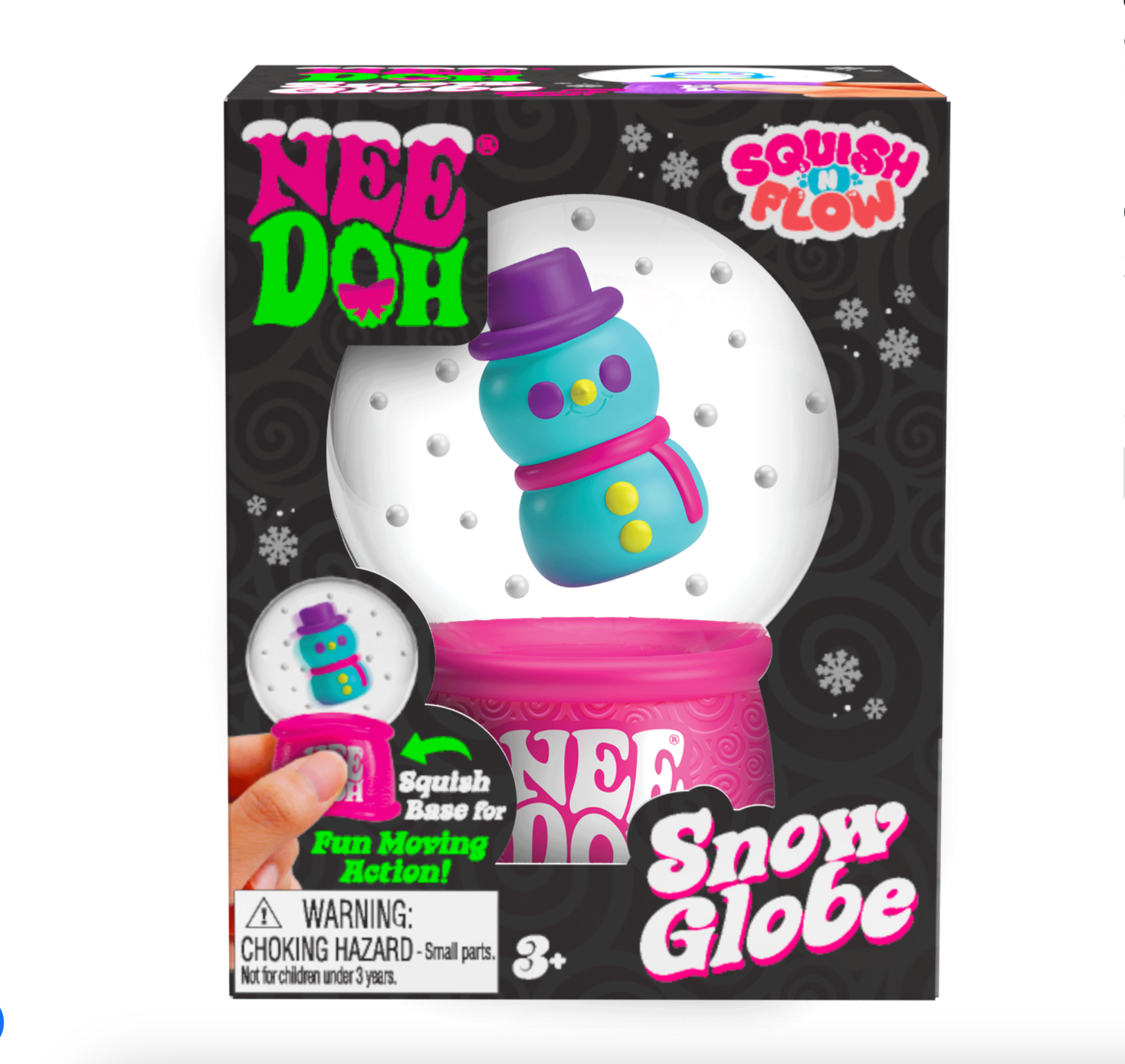 NeeDoh Squish Flow SNOW GLOBE