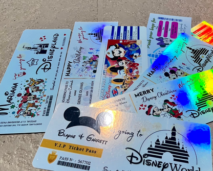 Premium Holographic Magical Surprise Ticket — by Gear Craft Shop