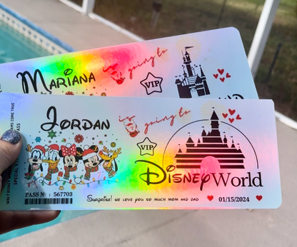 Premium Holographic Magical Surprise Ticket — by Gear Craft Shop