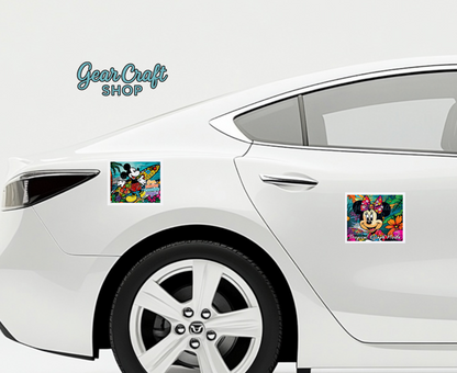 Tropical Cruise Door Magnets  | Fun Disney-Inspired Vacation Designs
