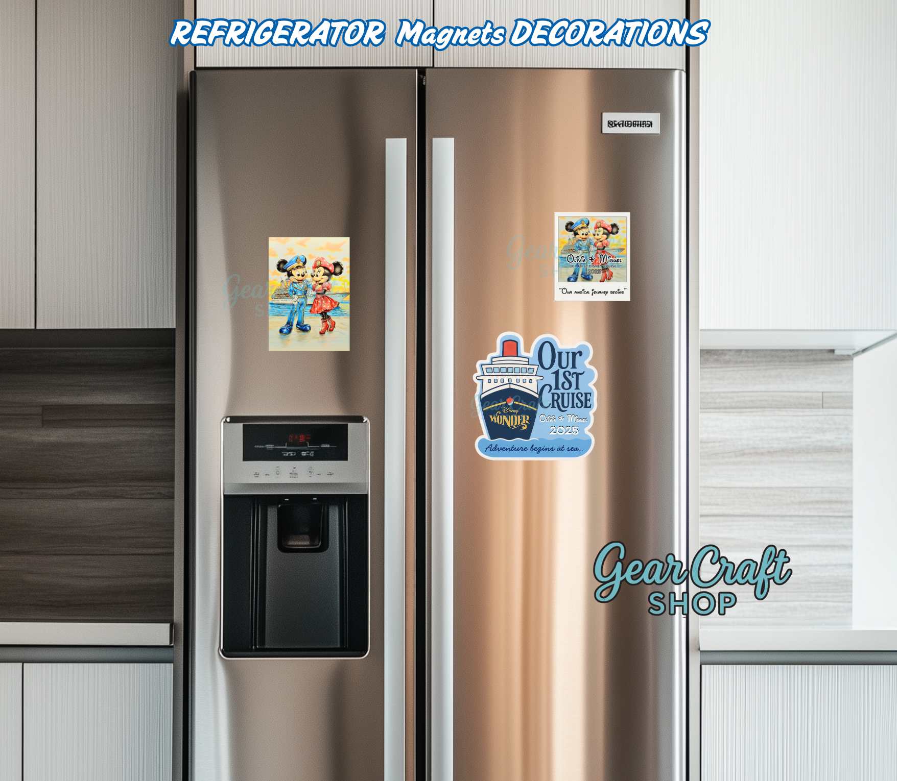 Personalized  Cruise Door Magnets — by Gear Craft Shop