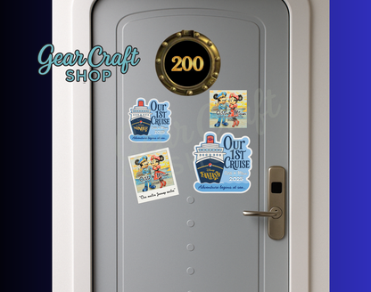 Personalized  Our First Cruise Keepsake