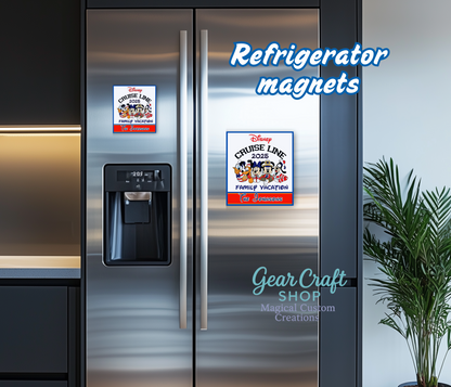 Friends Cruise Name Magnet  — by Gear Craft Shop