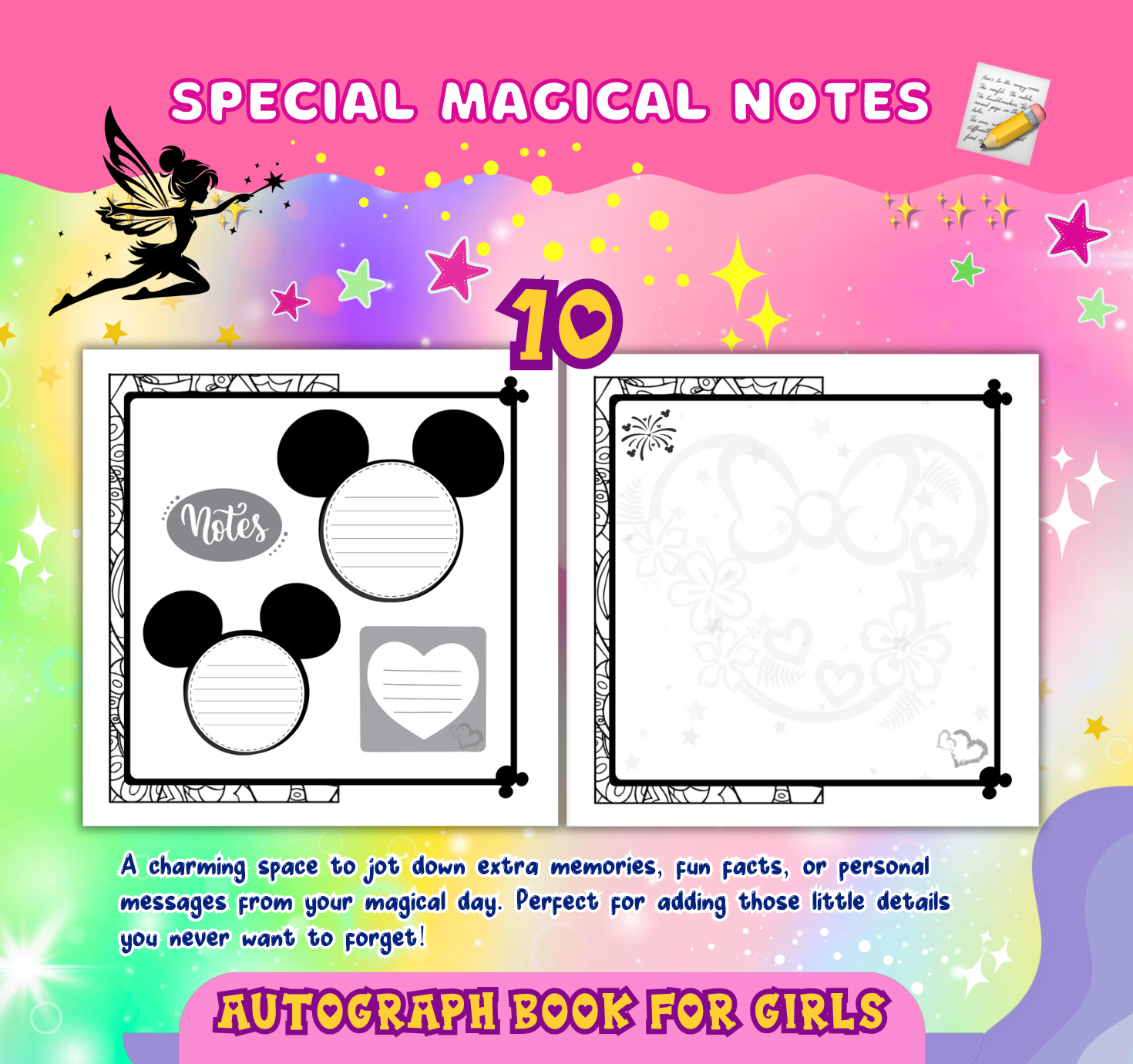 Autograph Castle Adventure Book 2025–2026 – Pink Edition