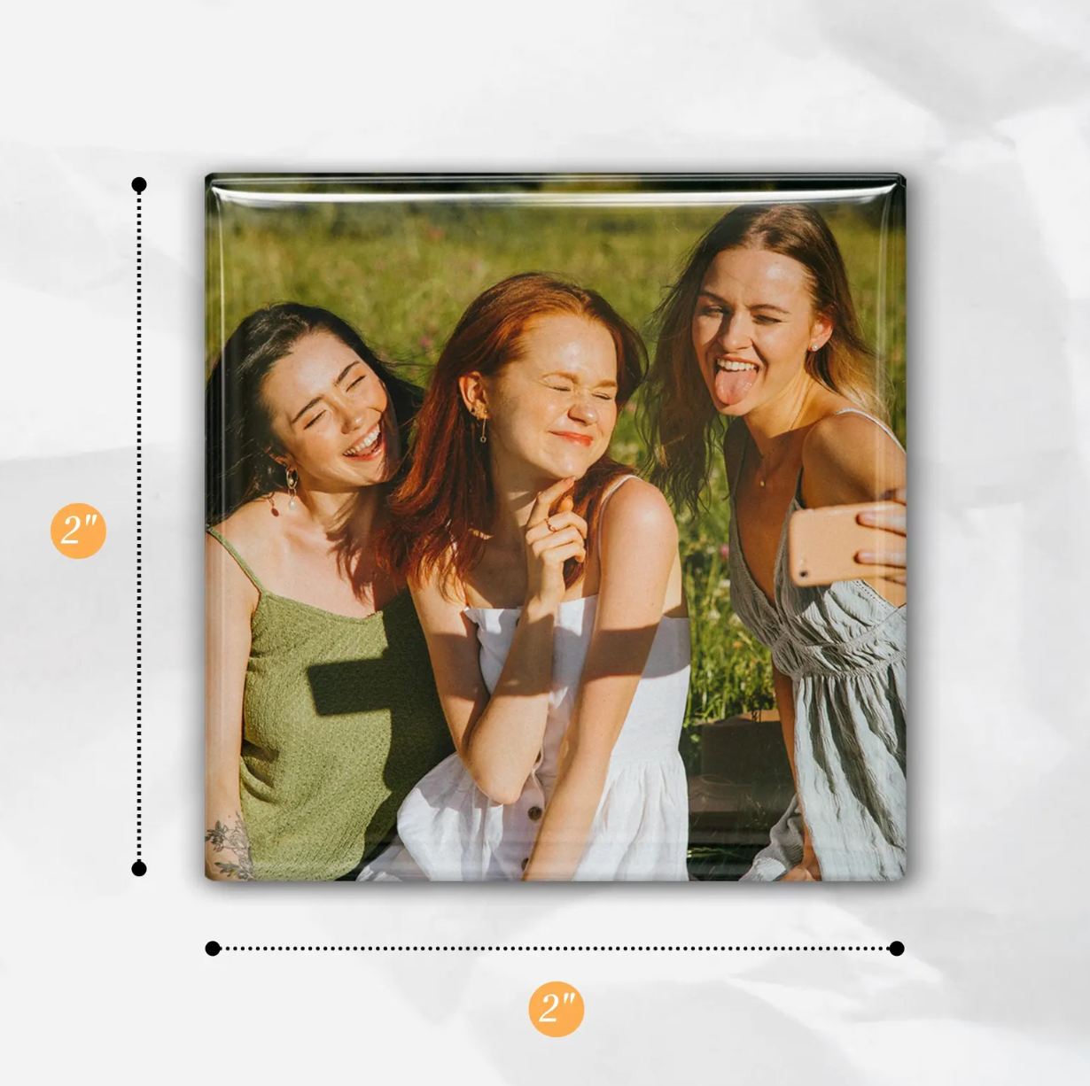 2-Inch Custom Photo Magnets – by Gear Craft Shop