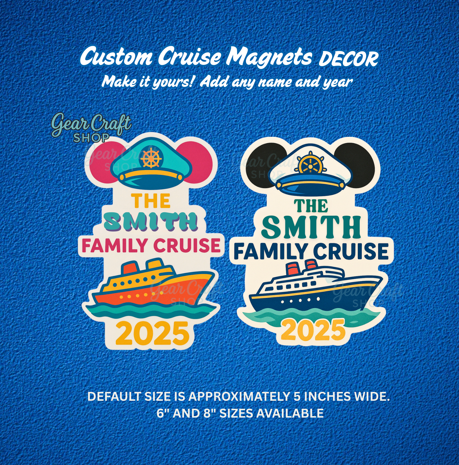 Cute Cruise Door Magnet — by Gear Craft Shop