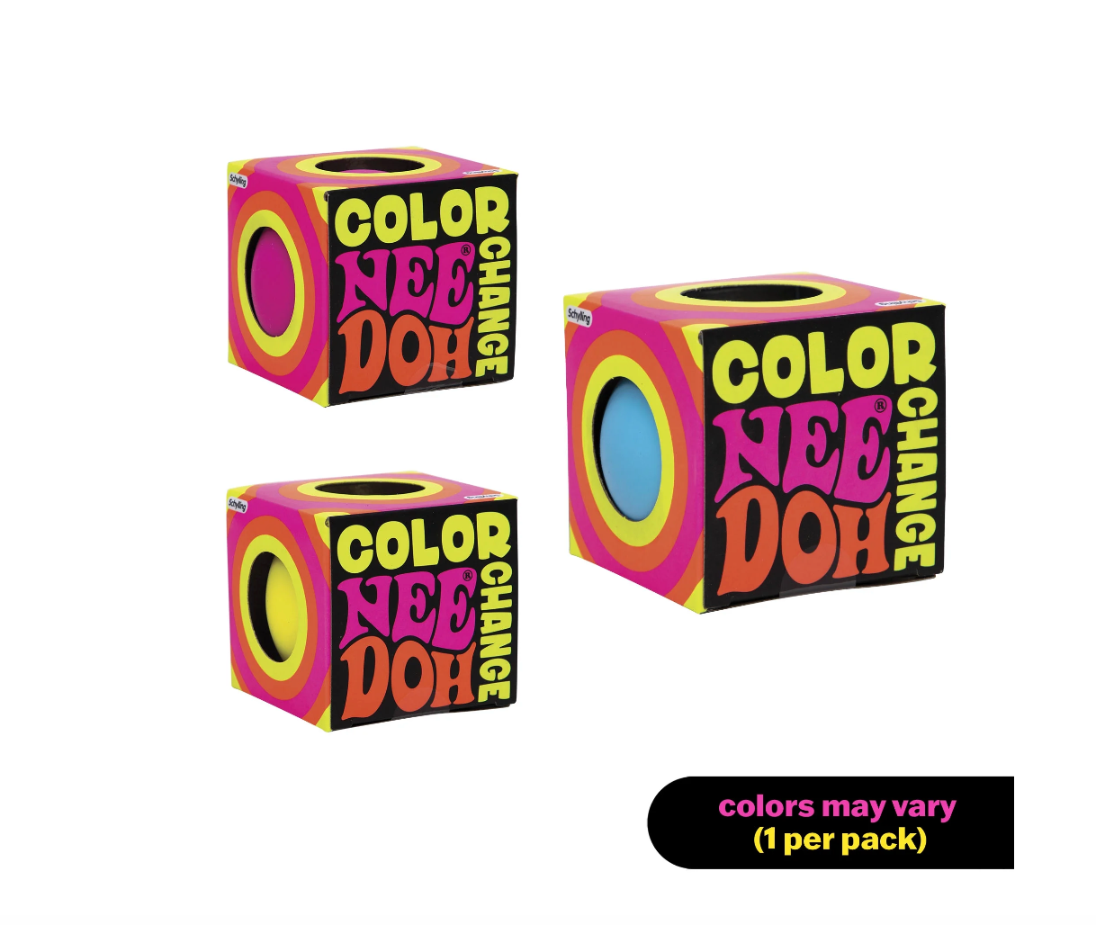 NeeDoh Color Change, Novelty Fidget Toy, Children Ages 3+