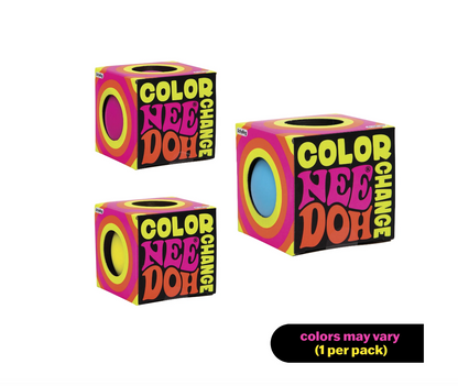 NeeDoh Color Change, Novelty Fidget Toy, Children Ages 3+